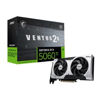 MSI GeForce RTX™ 5060 Ti 8G VENTUS 2X OC PLUS - G506T‑8V2CP